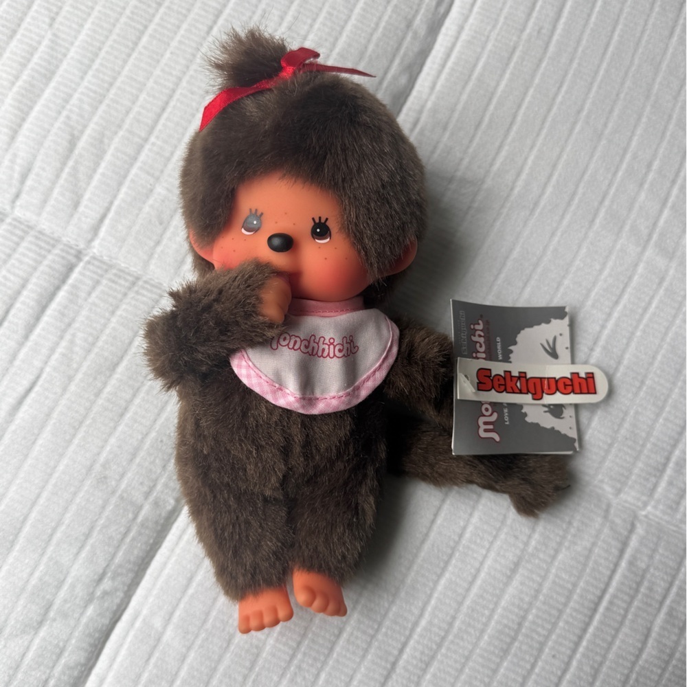 NWT monchhichi girl